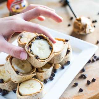 Peanut Butter Banana Roll Ups