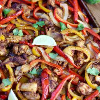 Sheet Pan Chicken Fajitas