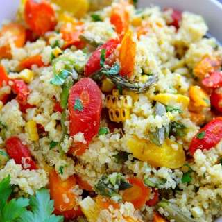 Roasted Vegetable Quinoa Salad