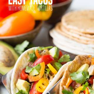 Easy Tacos with Homemade Tortillas with Rotimatic