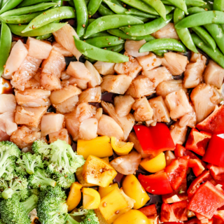 Sheet Pan Asian Chicken and Vegetables