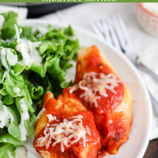 Instant Pot Stuffed Shells (shortcut recipe)