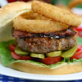 Onion Ring Burger