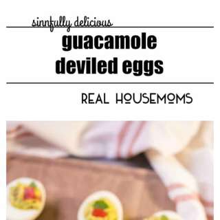 Guacamole Deviled Eggs