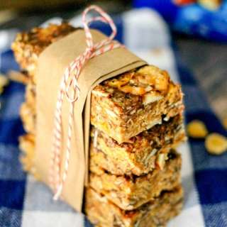 Chocolate Peanut Butter Cereal Bars