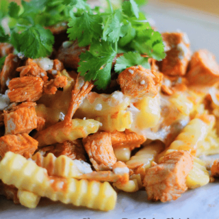 Cheesy Buffalo Chicken Fries