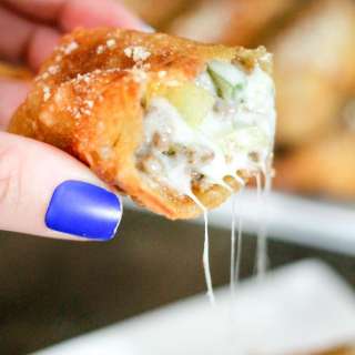 Philly Cheese Steak Egg Rolls