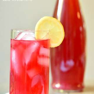 Hibiscus Tea Lemonade Cocktail
