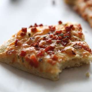 Spicy Pancetta Pizza with Rosemary