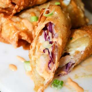 Bang Bang Shrimp Egg Rolls