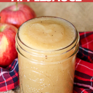 Instant Pot Apple Sauce (no added sugar)