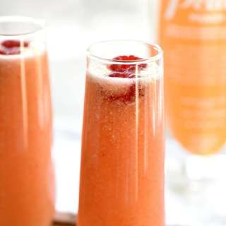 Raspberry Peach Lemonade Punch