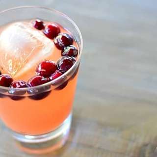 Grapefruit Pomegranate Vodka Splash