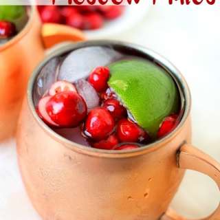 Cranberry Moscow Mules