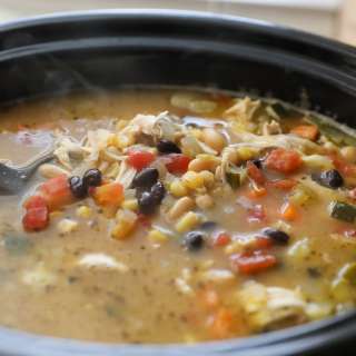 Crockpot Chicken Tortilla Soup