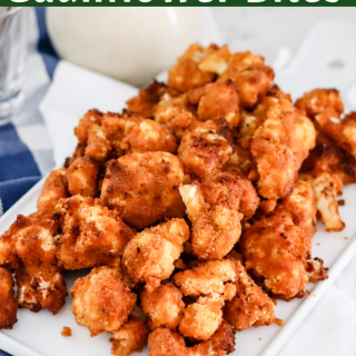 Air Fryer Buffalo Cauliflower Bites
