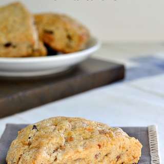 Carrot Raisin Scones
