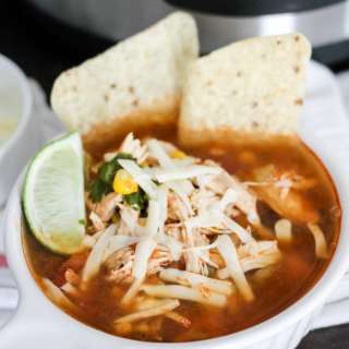 Instant Pot Chicken Tortilla Soup