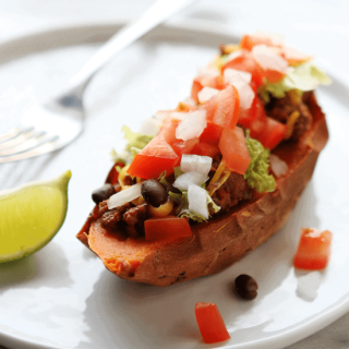 Sweet Potato Taco Boats