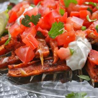 Sweet Potato Nacho Fries