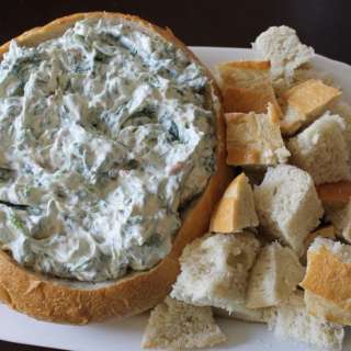 Guilt Free Spinach Dip - Low Cal, Low Fat, High Protein
