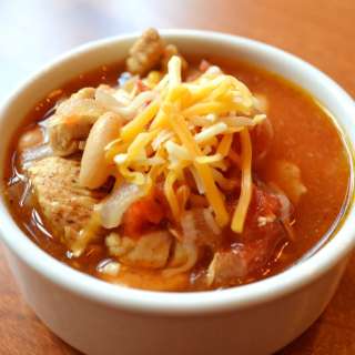 Healthy Chicken & White Bean Chili