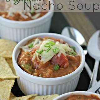 Vegetarian Nacho Soup