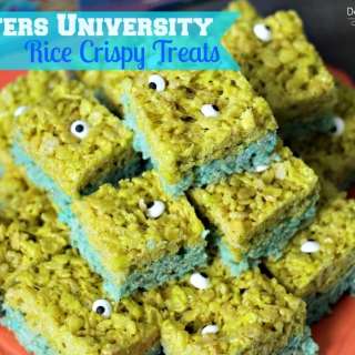 Monsters University Rice Crispy Treats
