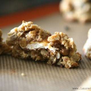 Stuffed Peanut Butter Oatmeal Chocolate Chip Cookies