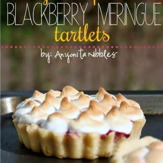 Gluten Free Blackberry Meringue Tartlets