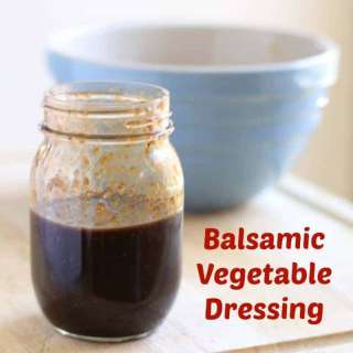 Balsamic Vegetable Dressing