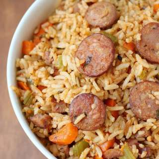 Easy Sausage Jambalaya