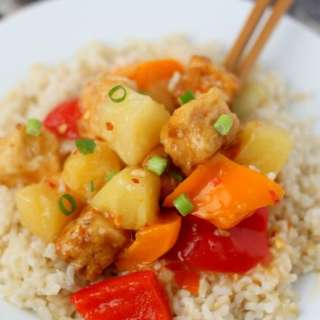 Firecracker Tofu with Brown Rice