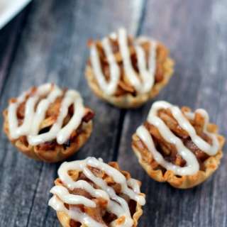 One Bite Apple Pie Tarlets