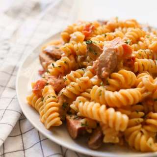Instant Pot Cajun Sausage Pasta