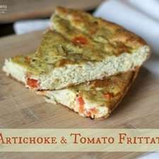 Artichoke and Tomato Frittata