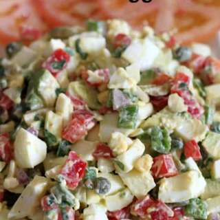 Jalapeno, Caper, and Avocado Egg Salad