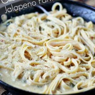 One Skillet Spicy Pasta (Jalapeno Parmesan)