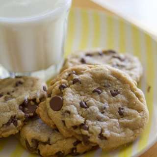 Salty Brown Butter Chocolate Chip Cookies