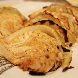 Caesar Roasted Cabbage