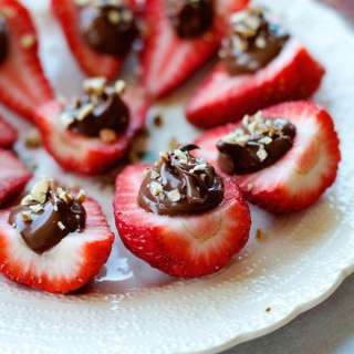 Nutella Deviled Strawberries