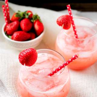 Strawberry Coconut Cocktail