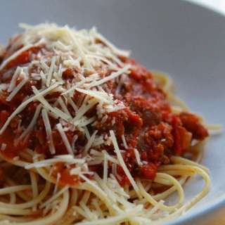 Roasted Tomato Bolognese Sauce