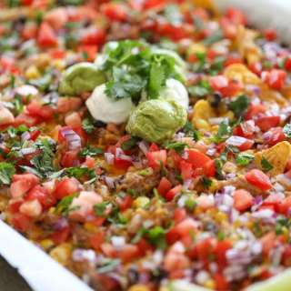Loaded Pulled Pork Nachos