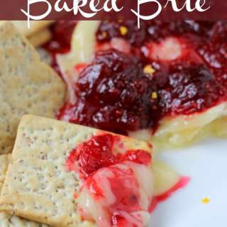 Holiday Cranberry Baked Brie
