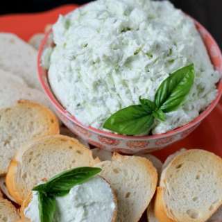 Whipped Basil Feta Dip