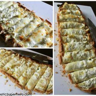Cheesy Artichoke Bread