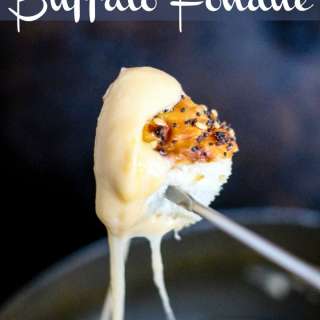 Three Cheese Buffalo Fondue