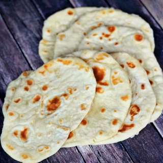 Homemade Naan