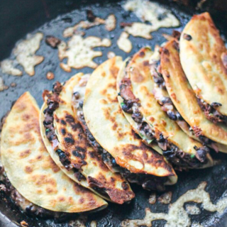 Crispy Black Bean Tacos